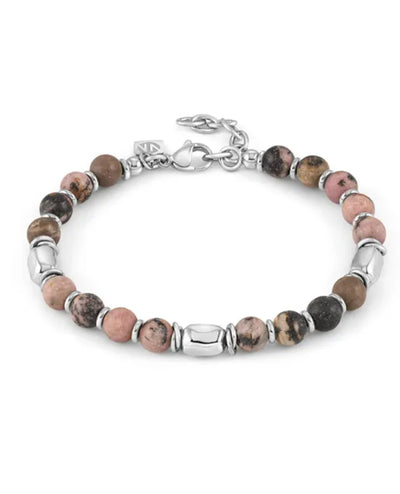 Nomination 027930/087 Instinct Style Stones Bracelet- Rhodocrosite