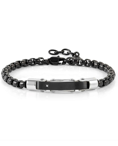 Nomination 028321/030 Strong Bracelet Black with Diamond