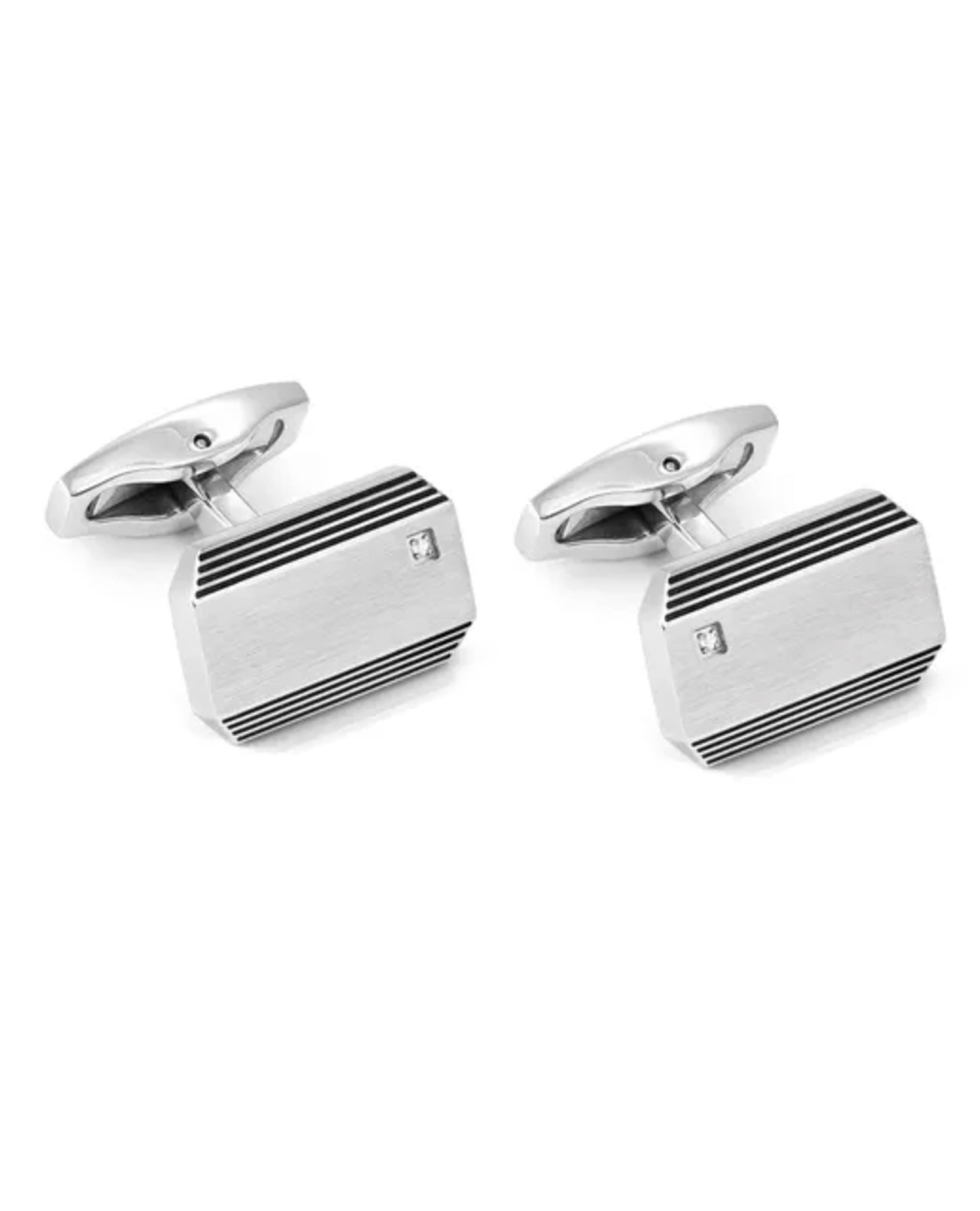 Nomination 028346/065 Strong Rectangle Cuff Links