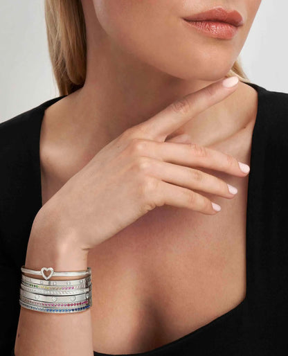 Nomination 029511/065 Pretty Bangles Infinity Bracelet with CZ