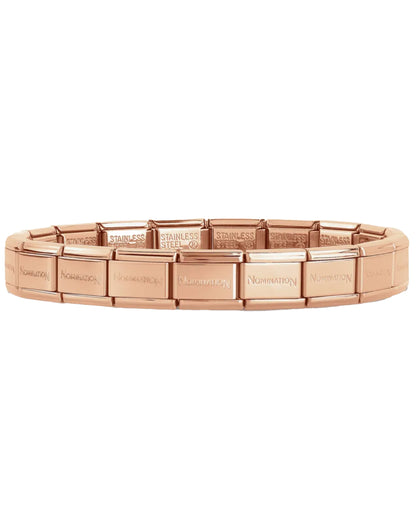 Nomination Composable 030001/SI/011 Classic Band in Stainless Steel Branded - Rose Gold Color