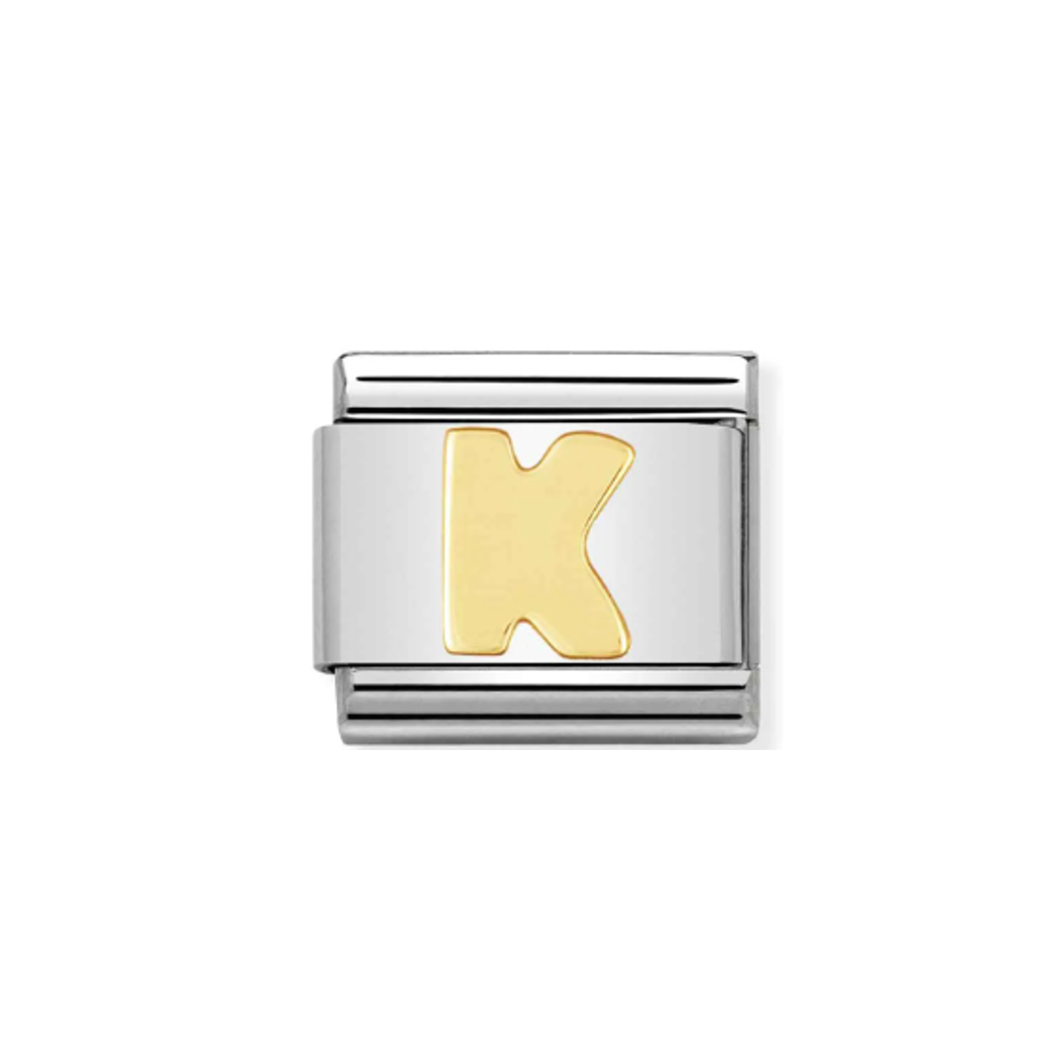 Nomination Composable 030101/11 Letter K Classic Letters