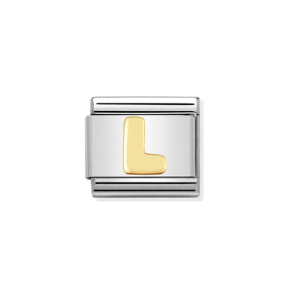 Nomination Composable 030101/12 Letter L Classic Letters