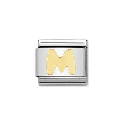 Nomination Composable 030101/13 Letter M Classic Letters