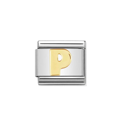 Nomination Composable 030101/16 Letter P Classic Letters