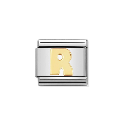 Nomination Composable 030101/18 Letter R Classic Letters