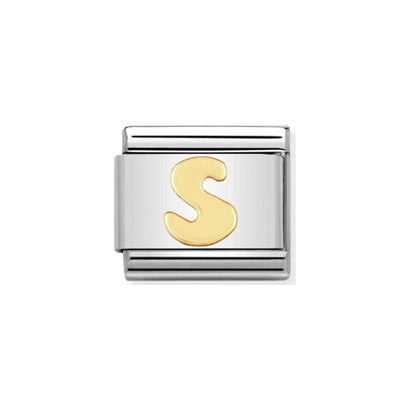 Nomination Composable Link 030101/19 Letter S Classic Letters