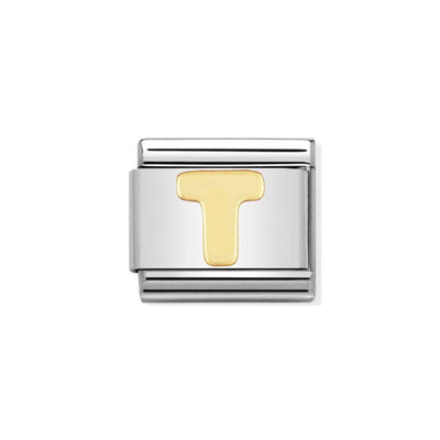 Nomination Composable Link 030101/20 Letter T Classic Letters