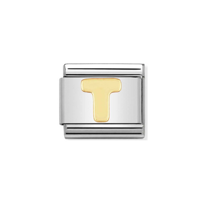 Nomination Composable 030101/20 Letter T Classic Letters