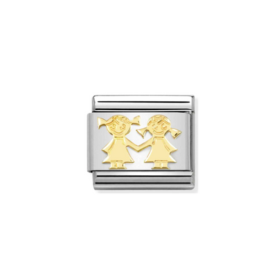 Nomination Composable Link 030162/67 Sisters