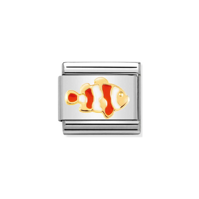 Nomination Composable Link 030272/40 Clownfish with Enamel