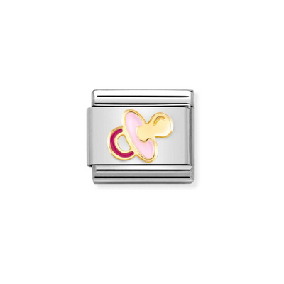 Nomination Composable Link 030272/62 Pink Pacifier