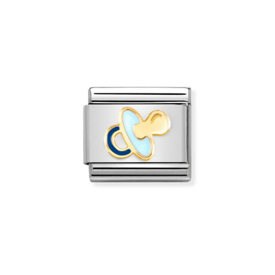 Nomination Composable Link 030272/63 Light Blue Pacifier