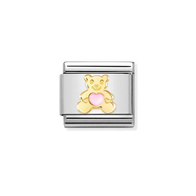 Nomination Composable Link 030272/64 Pink Bear