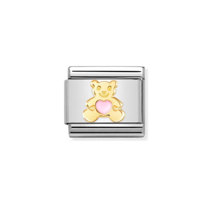 Nomination Composable 030272/64 Pink Bear