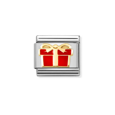 Nomination Composable Link 030272/70 Gold Red Gift Box