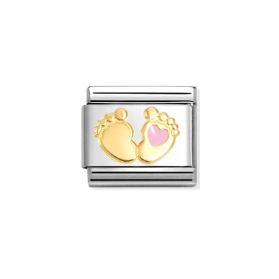 Nomination Composable Link 030272/85 Pink Foot