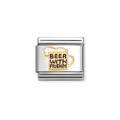 Nomination Composable Link 030272/87 Beer with Friends