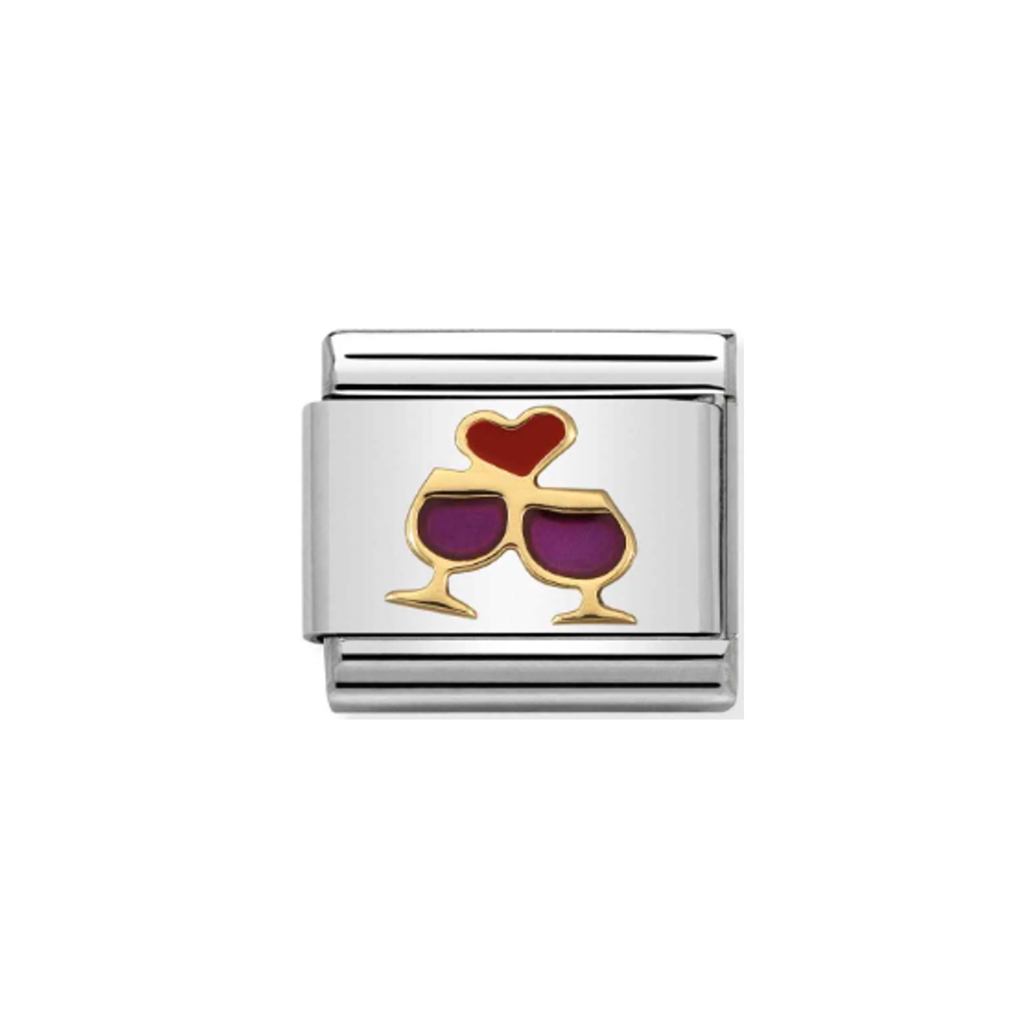 Nomination Composable 030283/08 Glasses with Heart