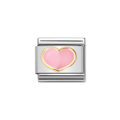 Nomination Composable 030283/21 Pink Heart