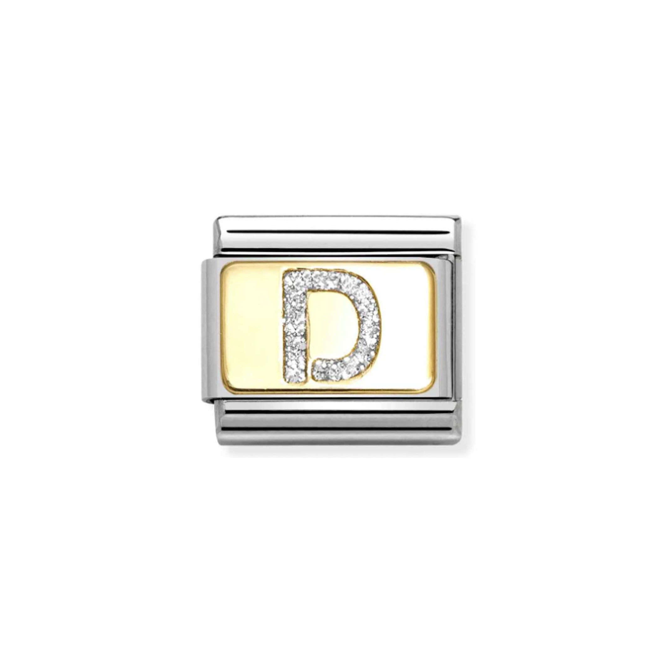 Nomination Composable 030291/04 Glitter Letter D