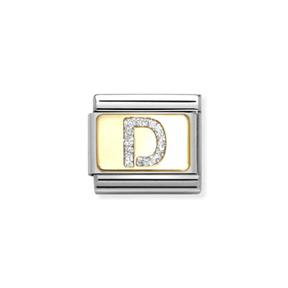 Nomination Composable 030291/04 Glitter Letter D