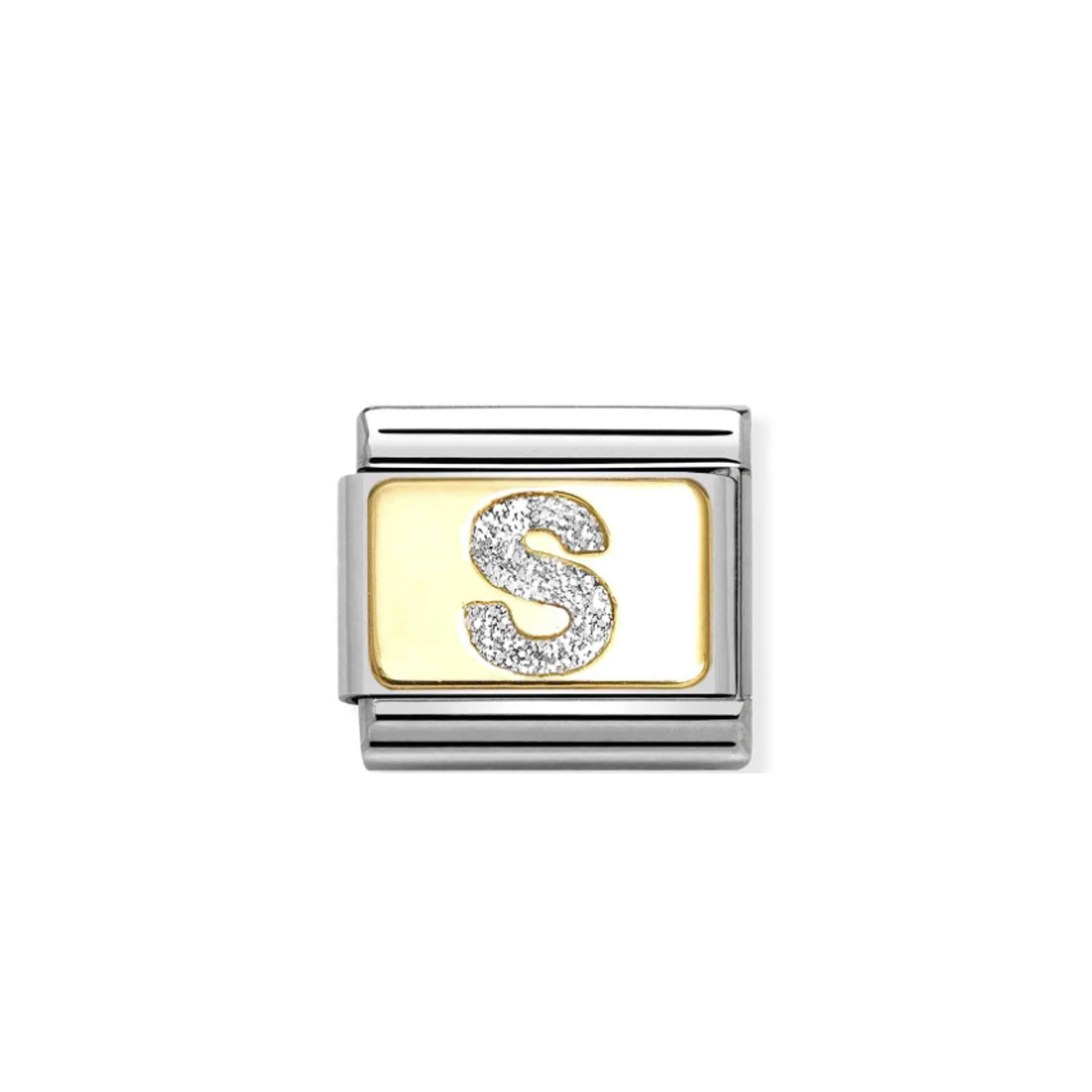Nomination Composable 030291/19 Glitter Letter S