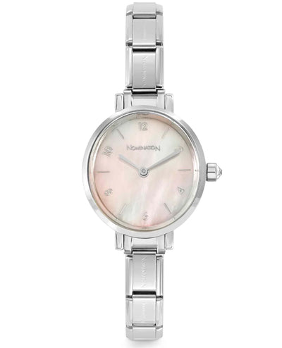 Nomination 076038/009 Paris Watch with Pink Mother of Pearl Face