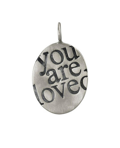 Heather B. Moore 100196 "you are loved" Charm