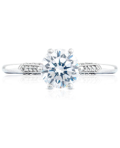 Tacori 2651 Round Simply Tacori Platinum Engagement Ring