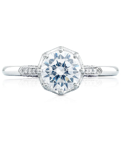 Tacori 2653 Round Simply Tacori Platinum Engagement Ring