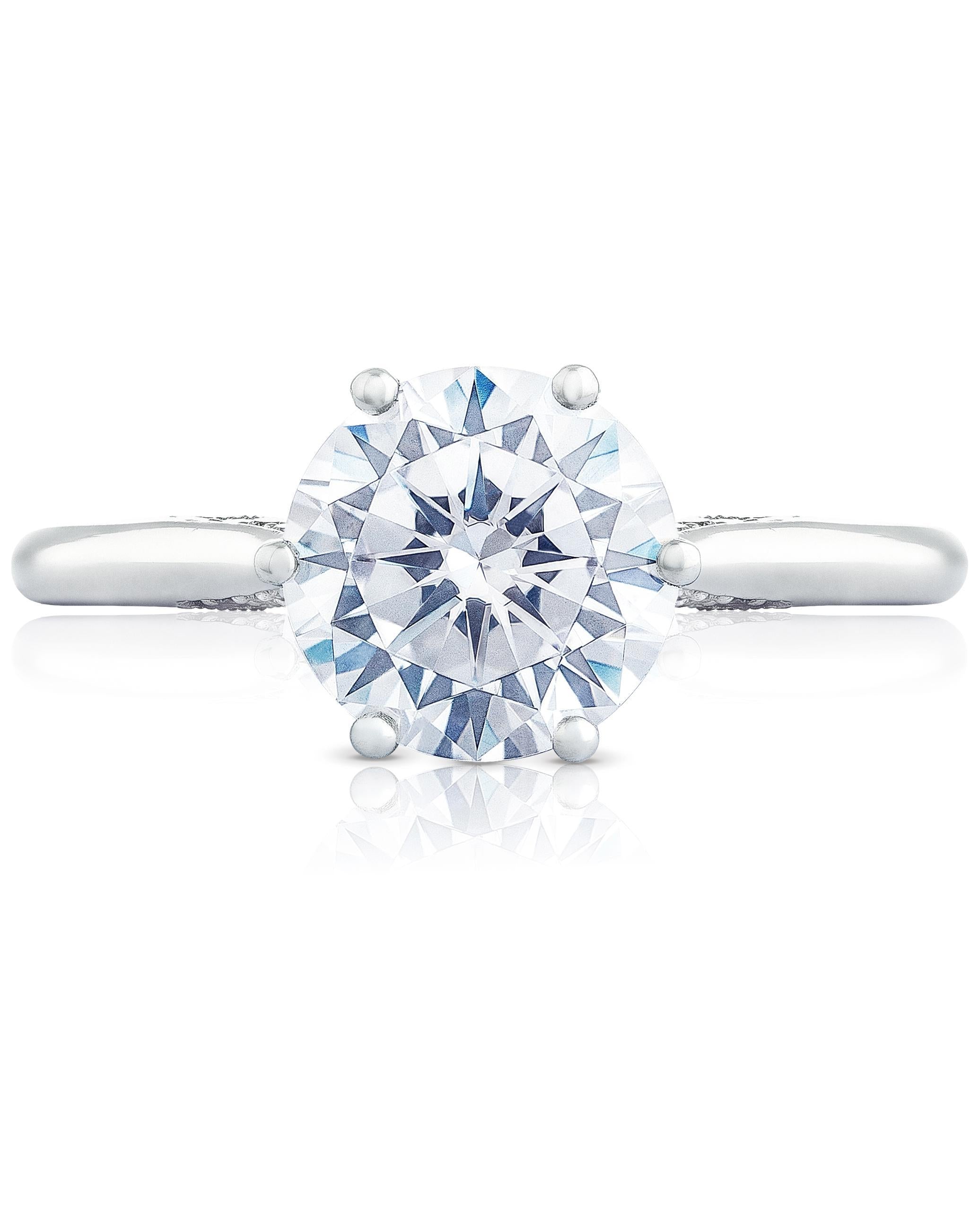Tacori 2650 RD7.5 Simply Tacori Platinum Engagement Ring