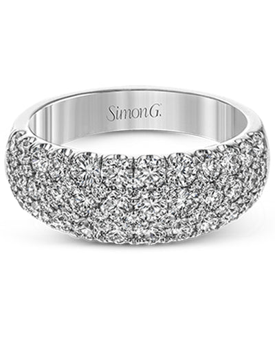 Simon G. LR1174 Pave Set Diamond Band Ring