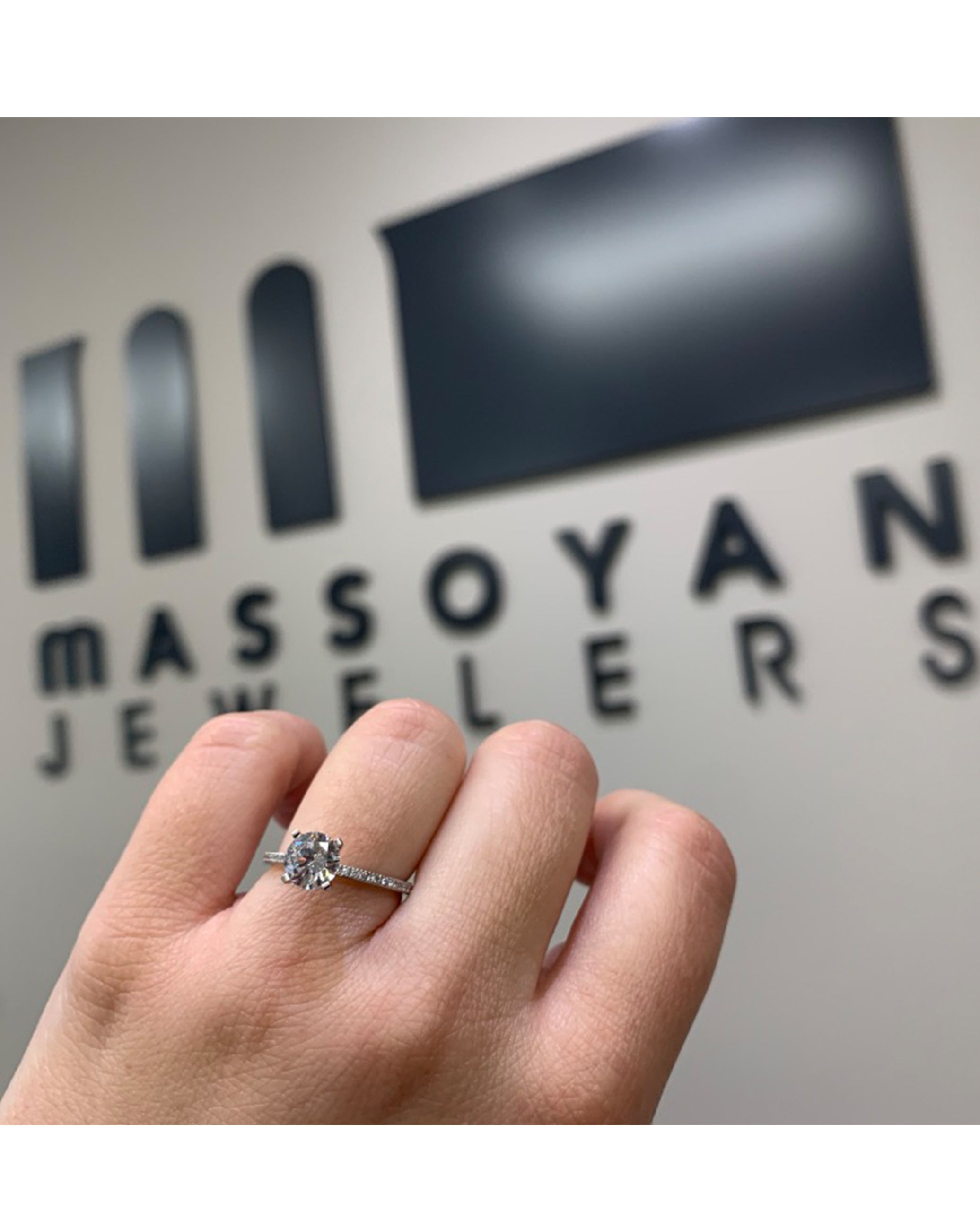 Simon G. PR108 Engagement Ring