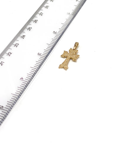 Armenian Cross in 14K Yellow Gold
