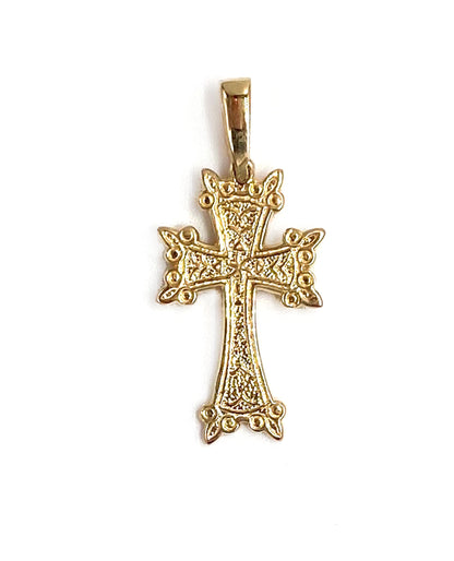 Armenian Cross in 14K Yellow Gold