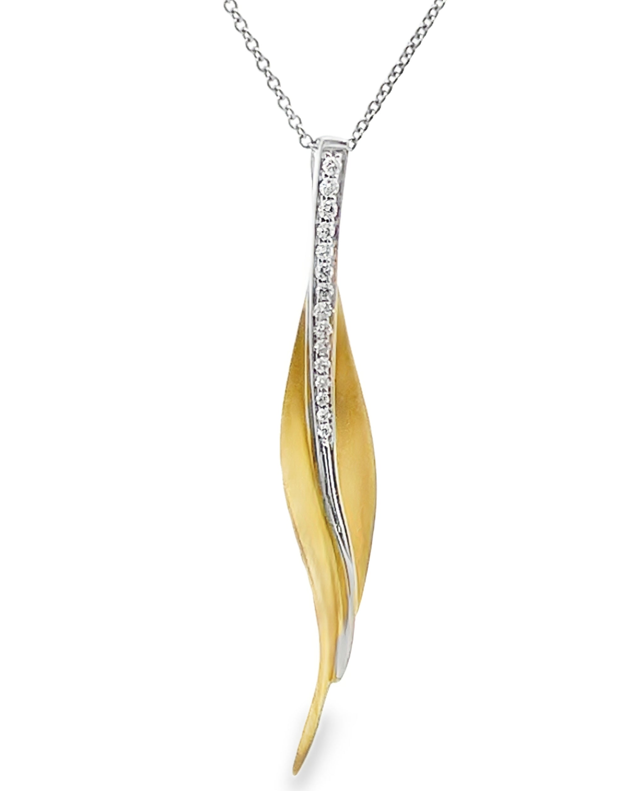 Simon G. DP113-Y Pendant Necklace