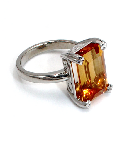 Citrine Ring 7.68 Carats