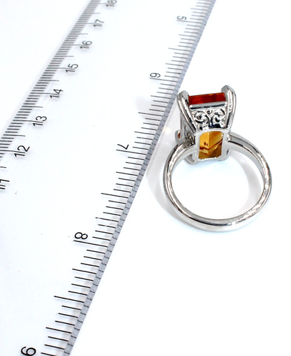 Citrine Ring 7.68 Carats