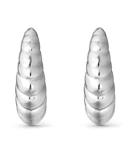 Nomination 134317/001 Ecclecttica Croissant Earrings Steel