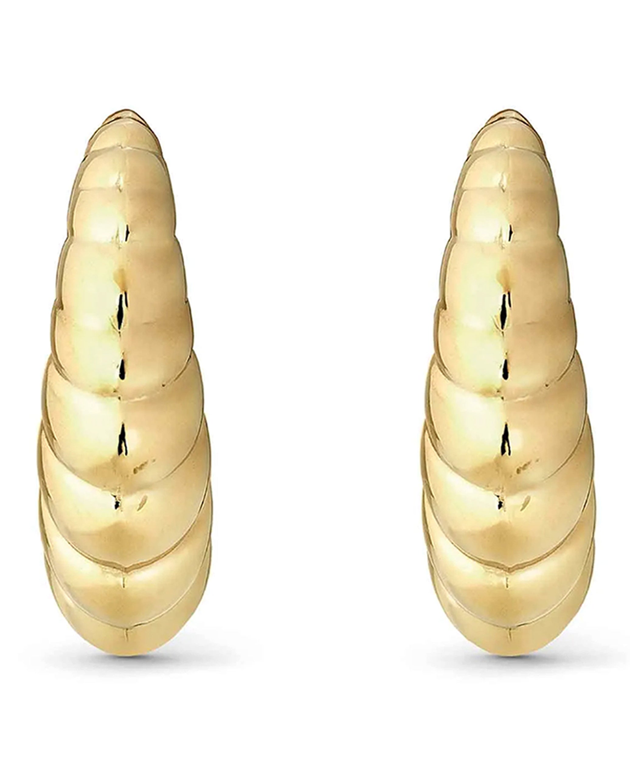 Nomination 134317/012 Ecclecttica Croissant Earrings Yellow Gold