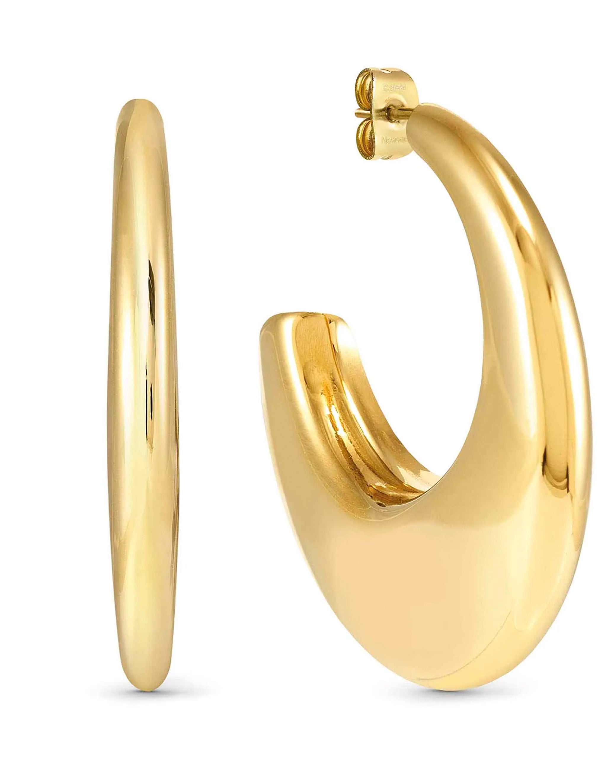 Nomination 134319/012 Ecclettica Medium Drop Earrings Yellow Gold