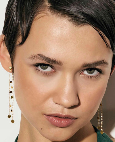 Nomination 134406/004 RITMATIKA Steel Heart Earrings