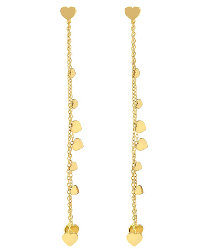 Nomination 134406/006 RITMATIKA Gold Heart Earrings