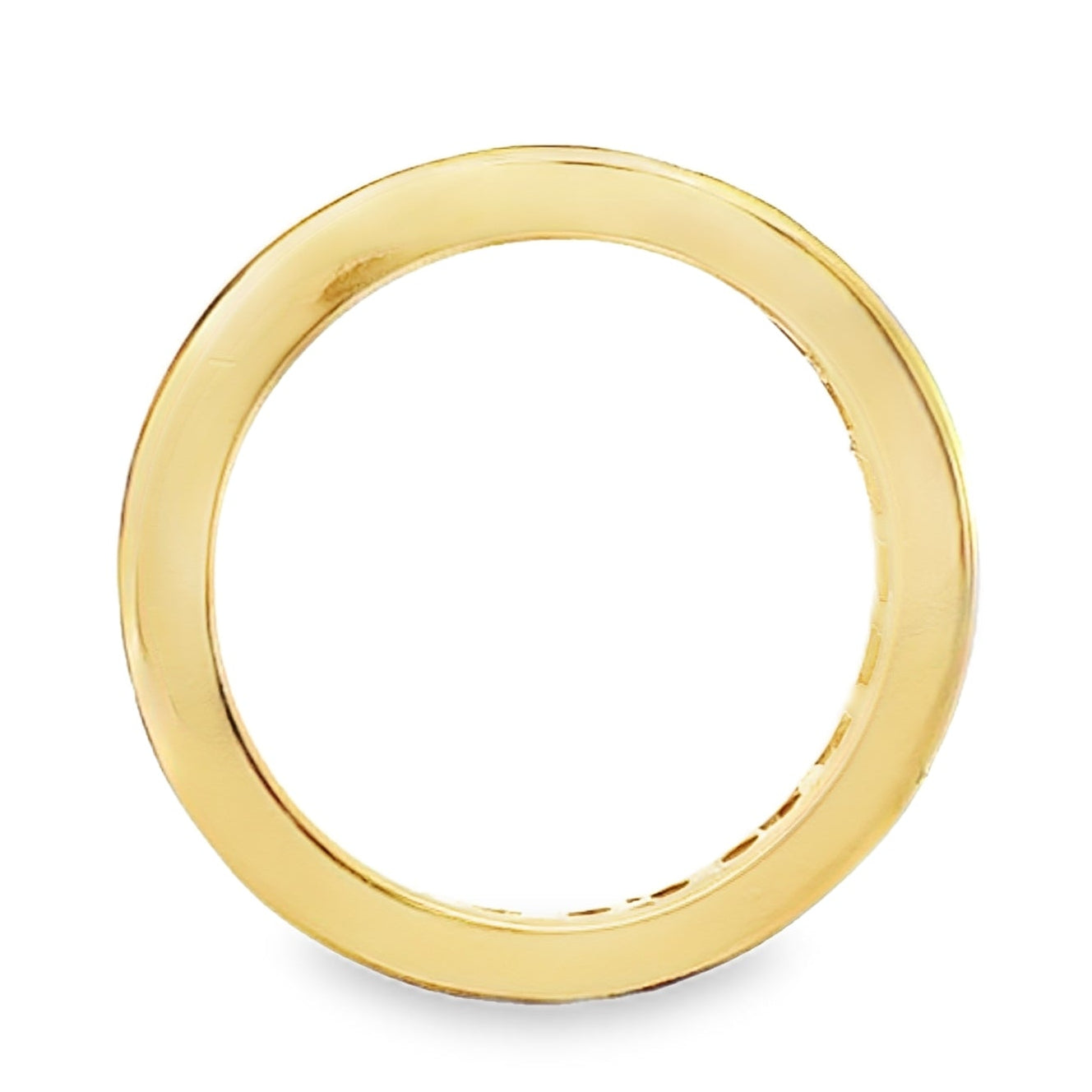 Ruby and Diamond Eternity Ring in 14K Yellow Gold