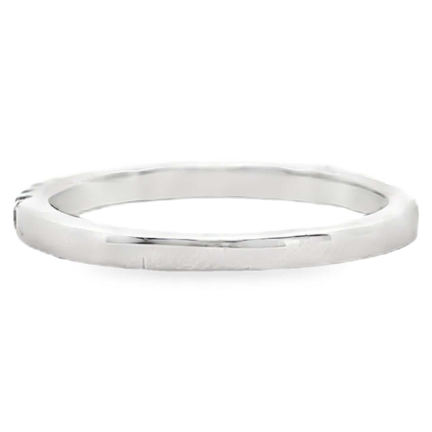 Simon G. 18K White Gold 0.30 Carat Diamond Wedding Band