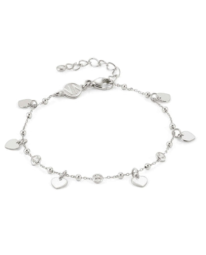 Nomination 147720-001 Heart and Crystal Bracelet