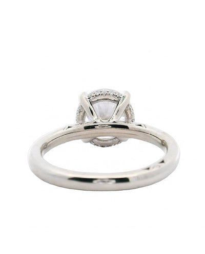 Tacori 2688 2.2 18K White Gold RoyalT Engagement Ring Setting for Round 9.5 Millimeter Stone