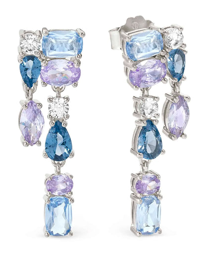 Nomination 149862/061 Colour Wave Earrings Aurora Edition With CZ