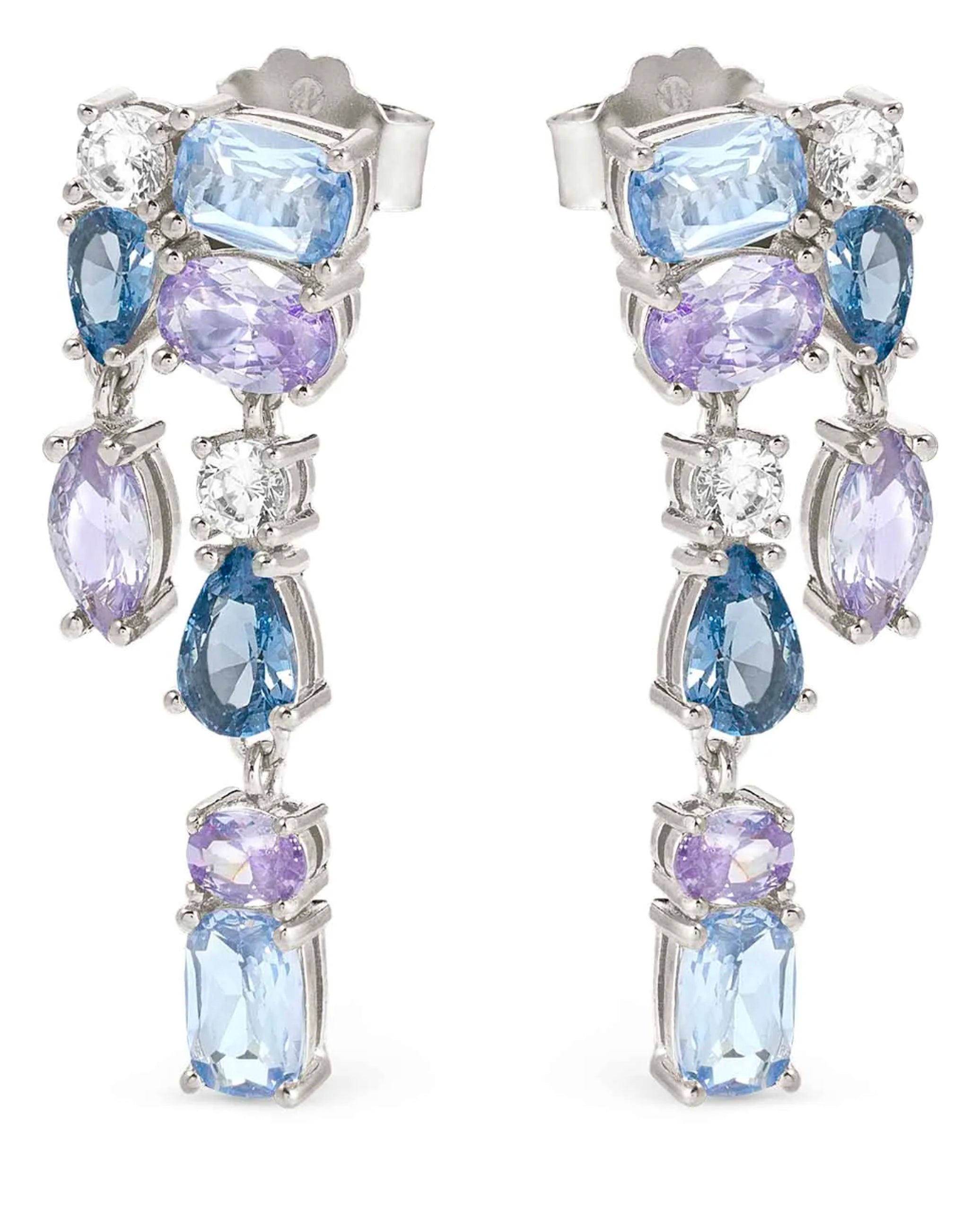 Nomination 149862/061 Colour Wave Earrings Aurora Edition With CZ